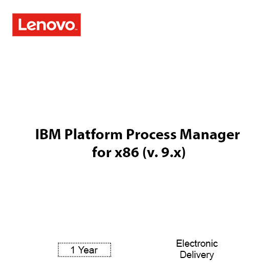 IBM Platform Process Manager for x86 (v. 9.x) - license + 1 Year Software Subscription and Support - 1 concurrent user - Linux, Win, AIX, HP-UX 