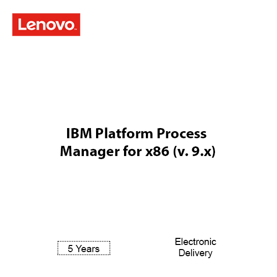 IBM Platform Process Manager for x86 (v. 9.x) - license + 5 Years Software Subscription and Support - 1 concurrent user - Linux, Win, AIX, HP-UX 