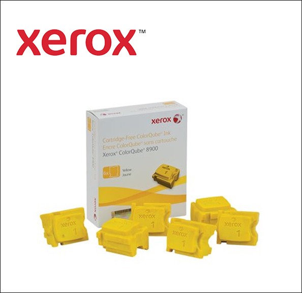 Solid Ink Yellow, Cq 8900(6 Sticks) 