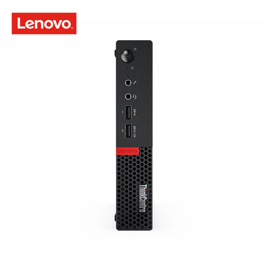 Lenovo ThinkCentre M910q 10MU Tiny - Core i7 7700T / 2.9 GHz - RAM 32 GB - SSD 256 GB - TCG Opal Encryption 2, NVMe - HD Graphics 630 - GigE - Win 10 Pro 64-bit - monitor: none - black 