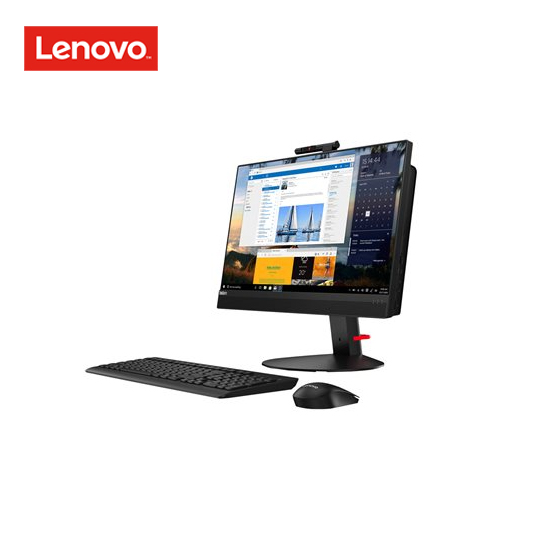 Lenovo ThinkCentre M820z AIO 10SD All-in-one - with Full Function Monitor stand - Core i5 9500 / 3 GHz - RAM 16 GB - SSD 256 GB - TCG Opal Encryption - UHD Graphics 630 - GigE - Win 10 Pro 64-bit - monitor: LED 21.5" 1920 x 1080 (Full HD) touchscreen - business black 
