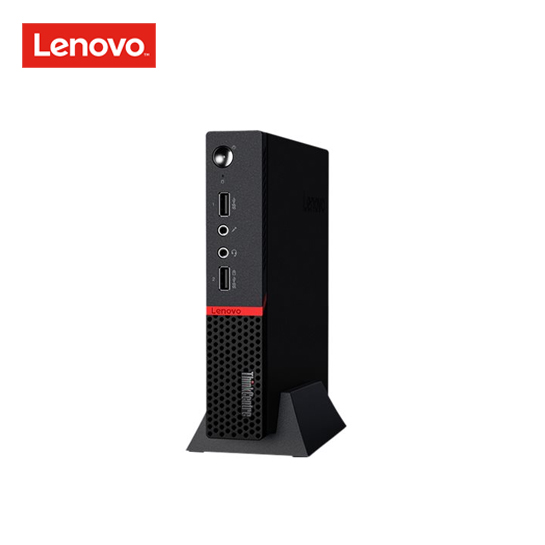 Lenovo ThinkCentre M715q (2nd Gen) 10VG Tiny - Ryzen 5 Pro 2400GE / 3.2 GHz - RAM 8 GB - HDD 500 GB - Radeon RX Vega 11 - GigE - WLAN: 802.11a/b/g/n/ac, Bluetooth 4.2 - Win 10 Pro 64-bit - monitor: none - keyboard: US - black 