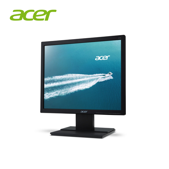 Acer V176L bd LED monitor - 17" - 1280 x 1024 - 250 cd/m² - 5 ms - DVI, VGA - black 