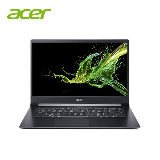 Acer Aspire 7 A715-73G-75BW Core i7 8705G / 3.1 GHz - Win 10 Home 64-bit - 16 GB RAM - 512 GB SSD - 15.6" IPS 1920 x 1080 (Full HD) - Radeon RX Vega M GL - Wi-Fi, Bluetooth - black - kbd: US International 