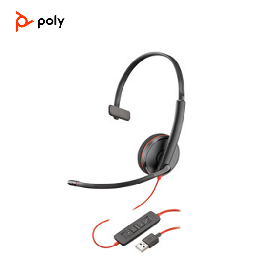 Poly Blackwire C3210 USB-C 3200 Series - headset - on-ear - wired - USB-C 