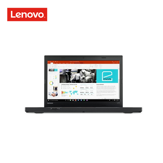 Lenovo ThinkPad L470 20JU Core i5 6200U / 2.3 GHz - Win 7 Pro 64-bit (includes Win 10 Pro 64-bit License) - 4 GB RAM - 500 GB HDD - 14" 1366 x 768 (HD) - HD Graphics 520 - Wi-Fi 5, Bluetooth - WWAN upgradable - black - kbd: US 