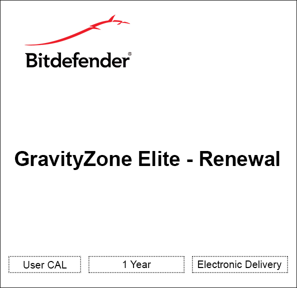 BitDefender GravityZone Elite Subscription license renewal (1 year) - 1 user - volume - 15-24 licenses - Win 