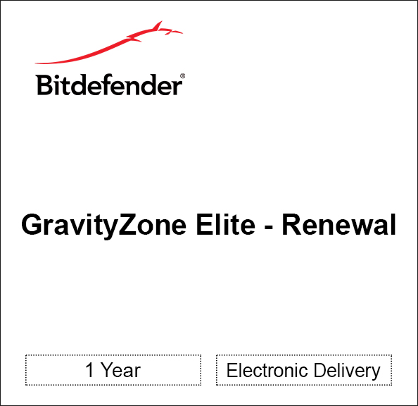 BitDefender GravityZone Elite Subscription license renewal (1 year) - 1 user - volume - 100-149 licenses - Win 
