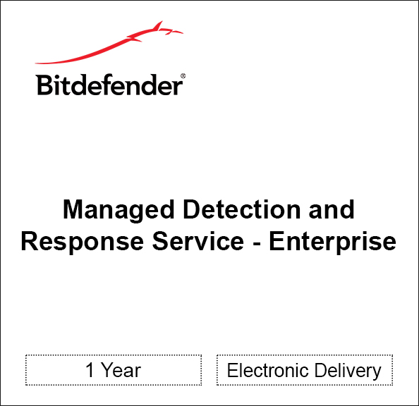 BitDefender Managed Detection and Response Subscription license (1 year) - volume, Enterprise - 500-999 licenses 