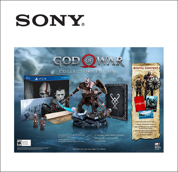Ps4 God Of War Collectors Edition 