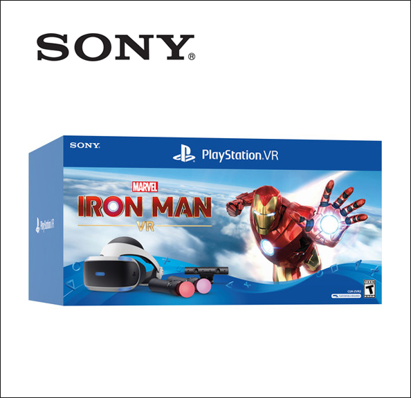 Ps Vr Marvels Iron Man Vr Bundle 