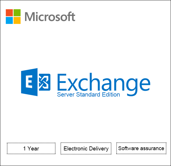 Microsoft Exchange Server Standard Edition Software assurance - 1 server - Open Value - level D - additional product, 1 Year Acquired Year 1 - Win Software Assurance