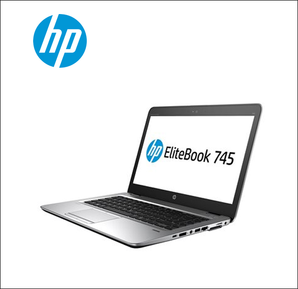 HP EliteBook 745 G4 A10 PRO-8730B / 2.4 GHz - Win 7 Pro 64-bit (includes Win 10 Pro 64-bit License) - 4 GB RAM - 500 GB HDD - 14" TN 1366 x 768 (HD) - Radeon R5 - Wi-Fi 5, NFC, Bluetooth - kbd: US 