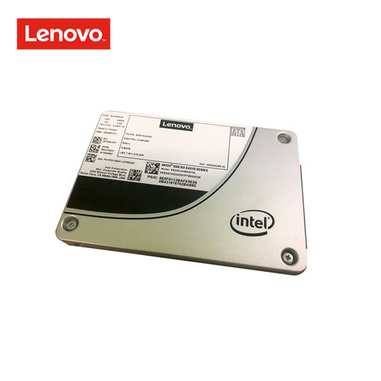 Intel S4510 Entry Solid state drive - encrypted - 240 GB - hot-swap - 2.5" - SATA 6Gb/s - 256-bit AES - for ThinkAgile VX3575-G Integrated System; VX5575 Integrated System; VX7576 Certified Node 