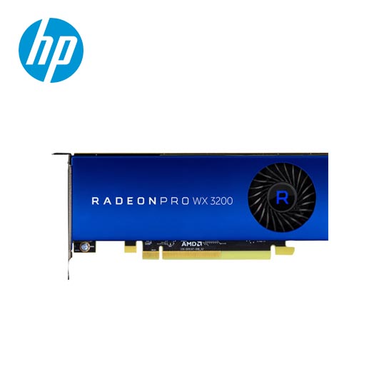 AMD Radeon Pro WX 3200 Graphics card - Radeon Pro WX 3200 - 4 GB GDDR5 - PCIe 3.0 x16 low profile - 4 x Mini DisplayPort - promo - for Workstation Z2 G4 (MT, SFF), Z2 G5 (SFF), Z2 G8, Z4 G4, Z6 G4, Z8 G4 