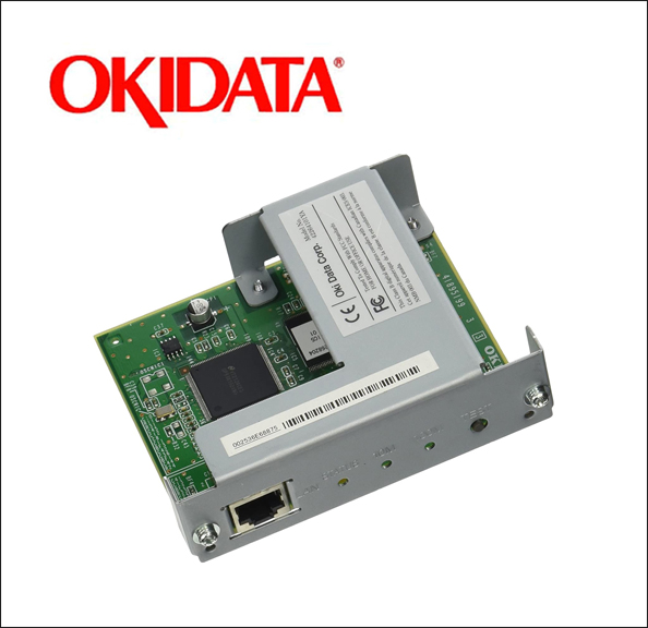 Okilan 8150e Print server - 10/100 Ethernet - for B4400, 4400n, 4500, 4500n, 4550, 4550n, 4600, 4600n, 4600nPS, 4600PS 