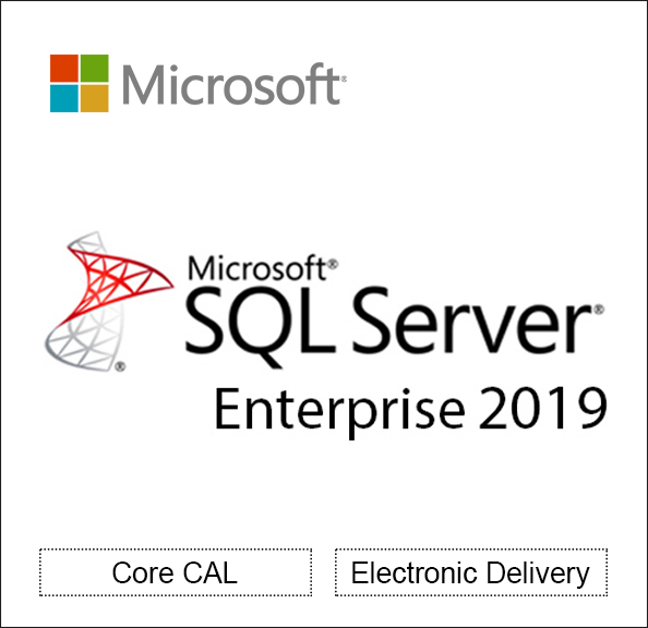 Microsoft SQL Server 2019 Enterprise License - 2 cores - volume, local, Microsoft Qualified - Linux, Win Subscription License,Software Licensing