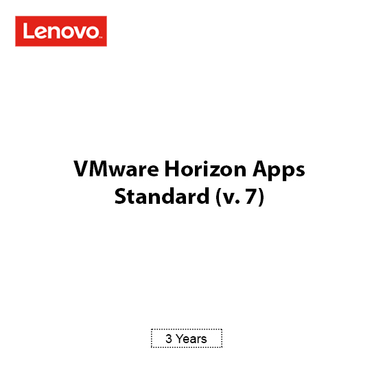 Lenovo VMware Horizon Apps Standard (v. 7) - license + 3 Years Subscription and Support - 10 named users - OEM 