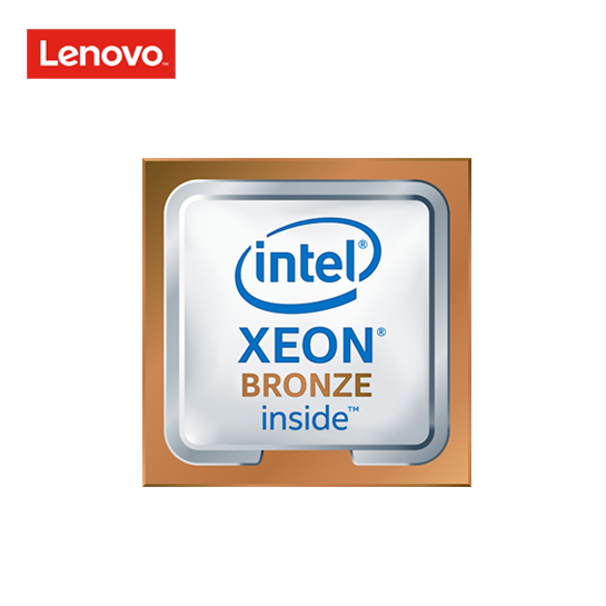 Intel Xeon Bronze 3104 1.7 GHz - 6-core - 6 threads - 8.25 MB cache - for ThinkAgile VX 1U Certified Node 7Y93; ThinkAgile VX2320 Appliance 7Y93; ThinkSystem SR630 