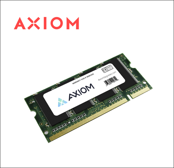 Axiom AX DDR - module - 1 GB - SO-DIMM 200-pin - 333 MHz / PC2700 - unbuffered - non-ECC - for Acer Aspire 13XX, 14XX, 15XX, 16XX, 18XX, 30XX, 50XX; TravelMate 24X, 29X, 46XX 