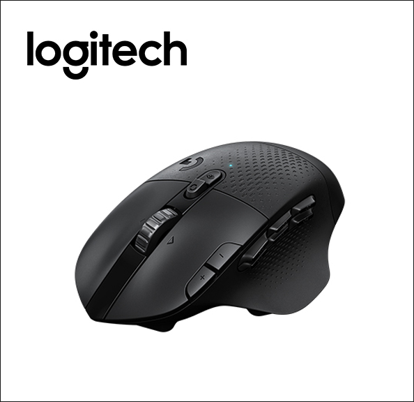 Logitech G604 LIGHTSPEED Wireless Gaming Mouse Mouse - optical - 15 buttons - wireless - Bluetooth, LIGHTSPEED - Logitech LIGHTSPEED receiver