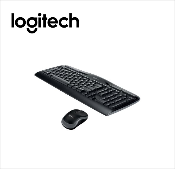 Logitech Wireless Desktop MK320  Keyboard and mouse set - wireless - 2.4 GHz 