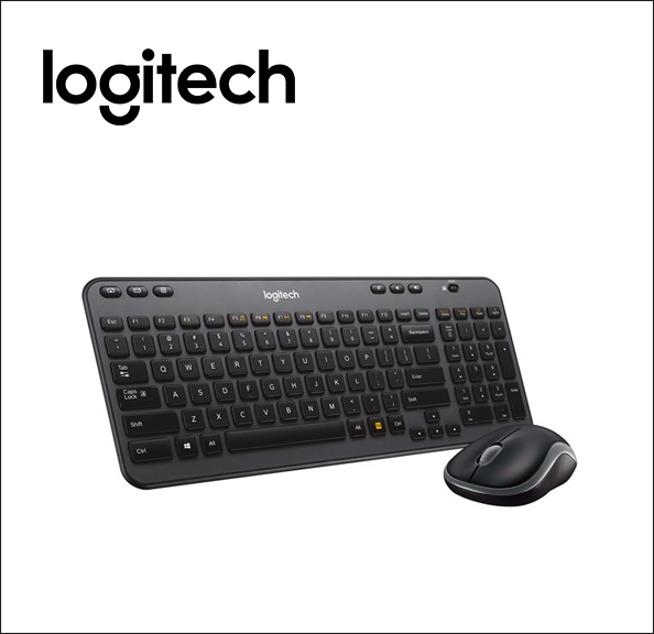 Logitech Wireless Combo MK360 Keyboard and mouse set - wireless - 2.4 GHz 