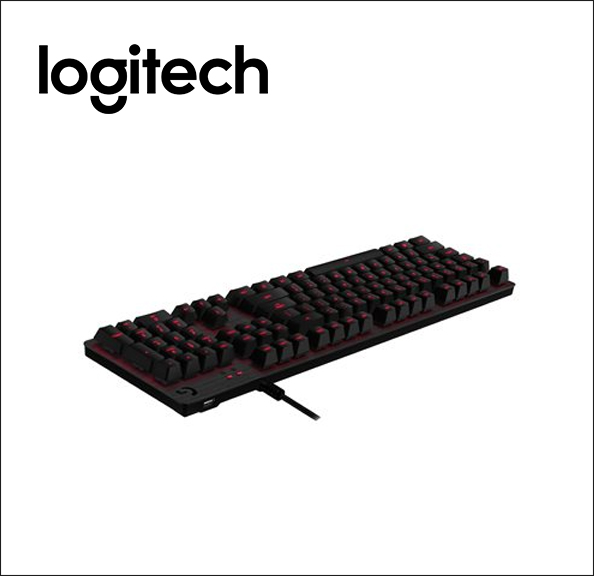 Logitech G413 Keyboard - backlit - USB - switch: - carbon