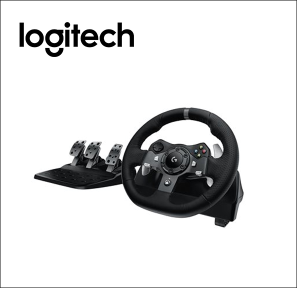 Logitech G920 Driving Force Wheel and pedals set - wired - for PC, Microsoft Xbox One 