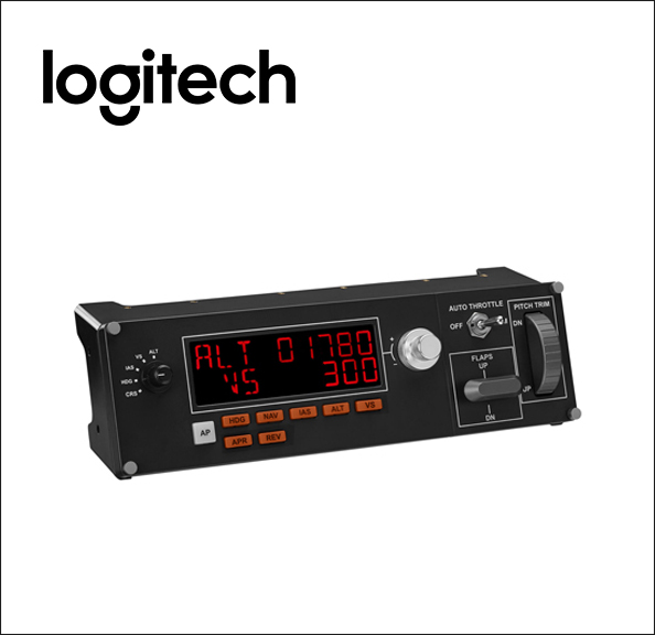 Logitech Flight Multi Panel Flight simulator instrument panel - wired - for PC 
