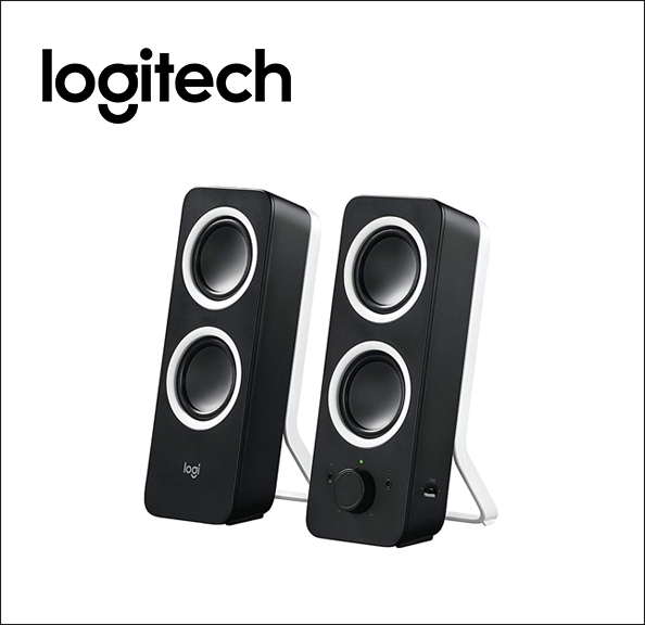 Logitech Z200 Stereo Speakers Speakers - for PC - black 