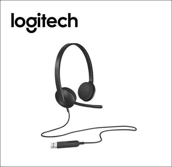Logitech USB Headset H340 Headset - on-ear - wired - USB 