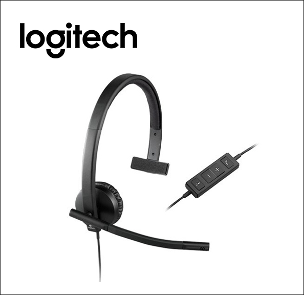 Logitech USB Headset H570e Headset - on-ear - wired 