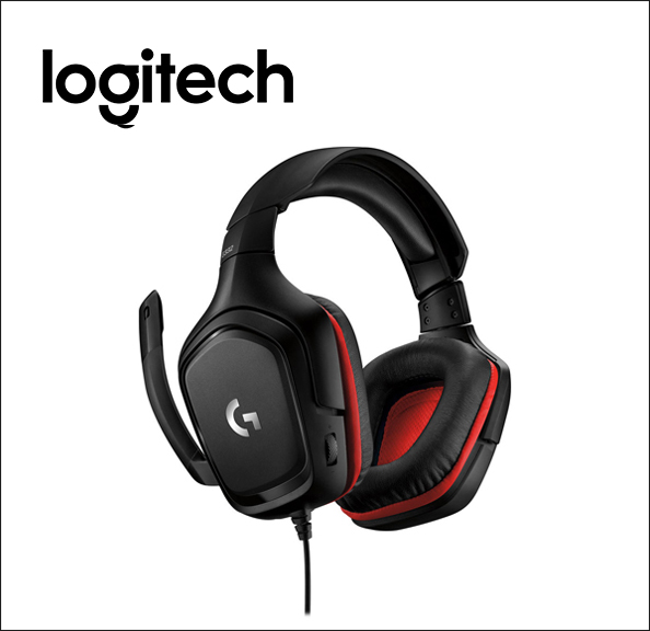 Logitech G332  G Series - headset - full size - wired 