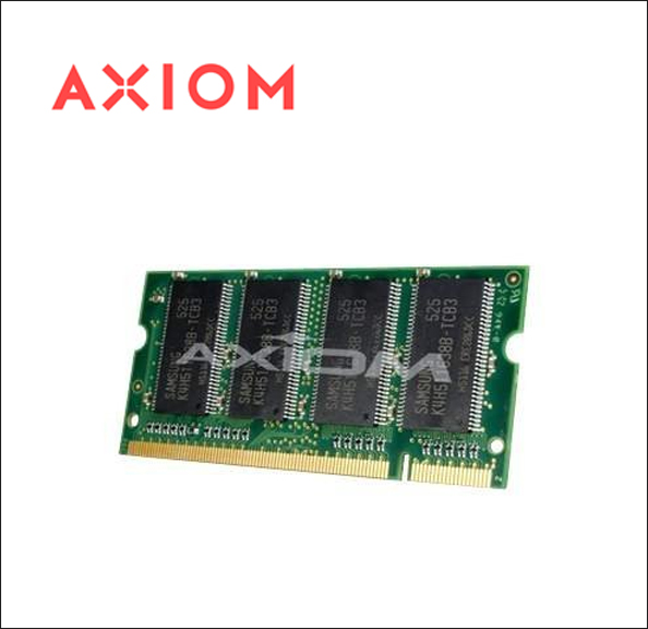 Axiom AX DDR - kit - 2 GB: 2 x 1 GB - SO-DIMM 200-pin - 333 MHz / PC2700 - unbuffered - non-ECC - for Dell Inspiron 9200, XPS 
