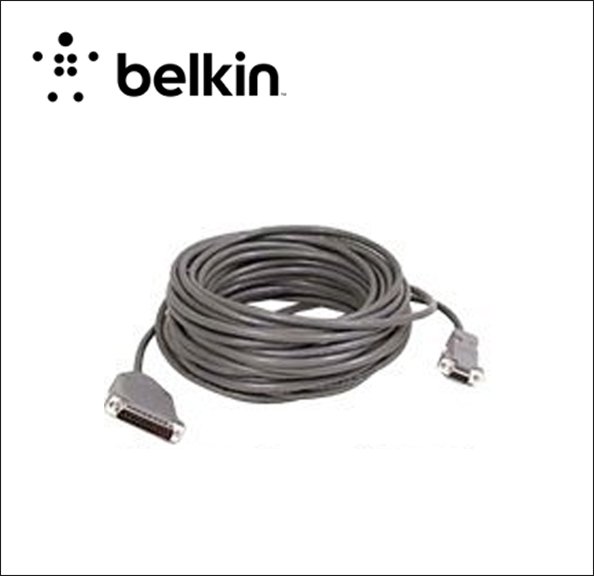 Belkin PRO Series AT Serial Modem Cable Serial cable - DB-9 (F) to DB-25 (M) - 50 ft  microsoft, license, microsoft open license, open license,olp,Software Assurance