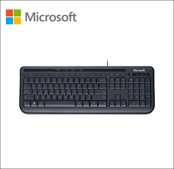 Microsoft Wired Keyboard 600 Keyboard - USB - US Software Licensing,Software Assurance