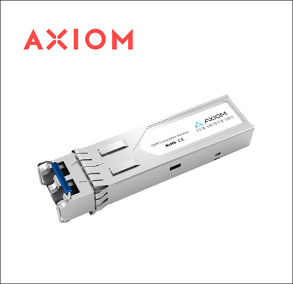 Axiom Allied Telesis AT-SPLX10 Compatible SFP (mini-GBIC) transceiver module (equivalent to: Allied Telesis AT-SPLX10) - GigE - 1000Base-LX - LC single-mode / SFP (mini-GBIC) - up to 6.2 miles - 1310 nm 