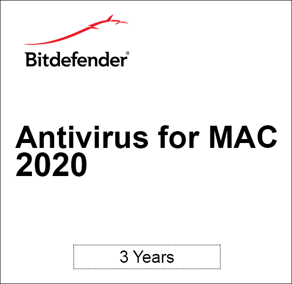 ANTIVIRUS FOR MAC 3YR 3MAC 2020 