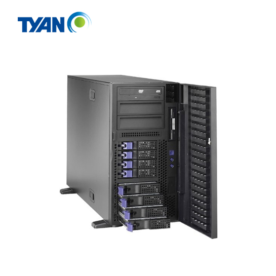 Tyan VX50B4985-SI B4985V50V8H-SI-8P Server - rack-mountable - 5U - 8-way - no CPU - RAM 0 GB - SATA - hot-swap 3.5" bay(s) - no HDD - DVD - Volari Z7 - GigE - no OS - monitor: none 