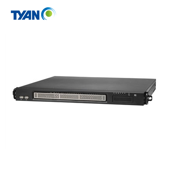 Tyan GT14B8005 Server - rack-mountable - 1U - 1-way - no CPU - RAM 0 GB - SATA - non-hot-swap 2.5" bay(s) - no HDD - ASPEED AST2050 - GigE - no OS - monitor: none 