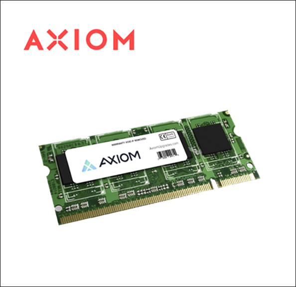 Axiom AX DDR2 - module - 512 MB - SO-DIMM 200-pin - 533 MHz / PC2-4200 - unbuffered - non-ECC - for HP Color LaserJet Enterprise CP4025dn, CP4025n, CP4525dn, CP4525n, CP4525xh 