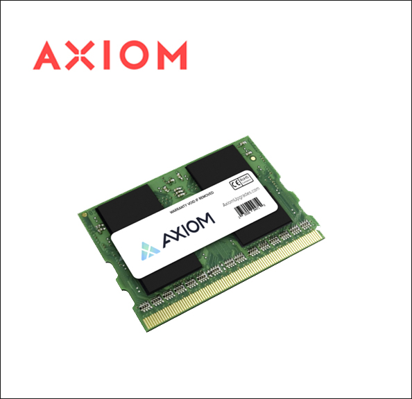 Axiom AX DDR - module - 512 MB - MicroDIMM 172-pin - 333 MHz / PC2700 - 2.5 V - unbuffered - non-ECC - for Panasonic Lets Note CF-T2, CF-W2, CF-Y2; Toughbook T2, W2, Y2 