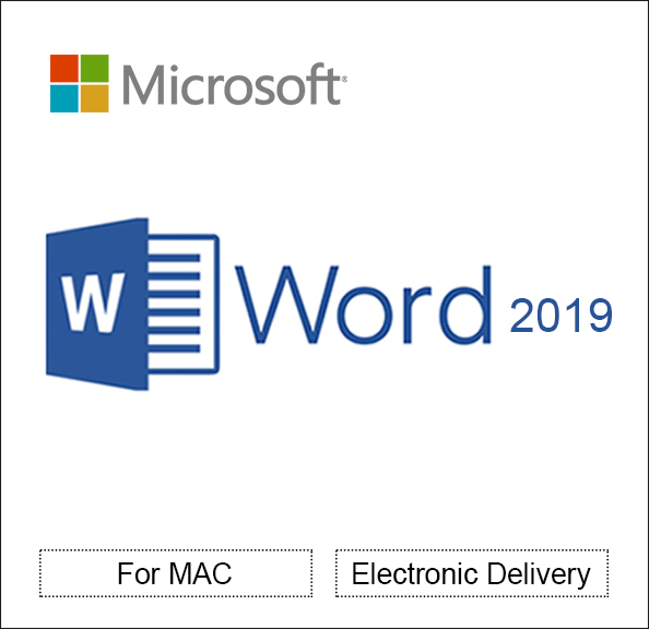 Microsoft Word 2019 for Mac License - 1 Mac - charity - Charity - Mac - Single Language Subscription License,Software Licensing,Software Assurance