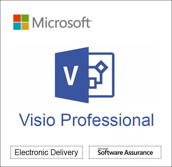 Microsoft Office Visio Professional Step-up license & software assurance - 1 PC - Open Value - additional product, 3 Year Acquired Year 1 - Win - English Software Assurance,Subscription License,Software Licensing,olp,open license,microsoft open license,license,microsoft