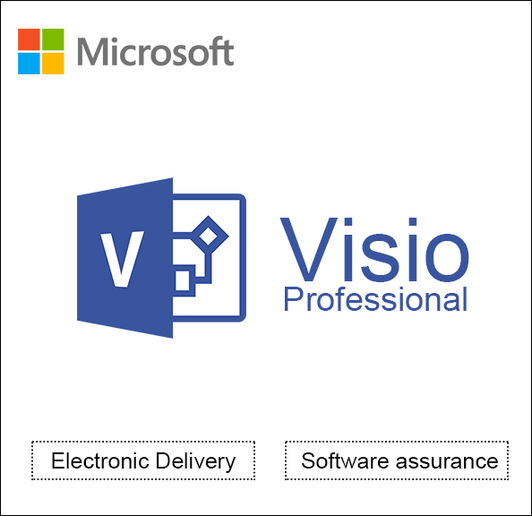 Microsoft Office Visio Professional License & software assurance - 1 PC - Open Value Subscription - additional product, annual fee - Win - All Languages Software Insurance,Software Assurance,Software Licensing