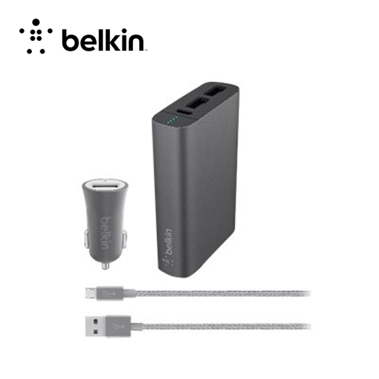 Belkin Components (Battery + Car + Micro B Cable) 