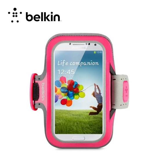 Belkin Components Slim-Fit Armband For Galaxy S4 Cover/Arm,Nprn,Sg-51,Slimfit.Fchsa 