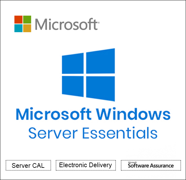 Microsoft Windows Server Essentials License & software assurance - 1 server - Open Value - level D - additional product, 3 Year Acquired Year 1 Software Assurance,Software Licensing,Subscription License