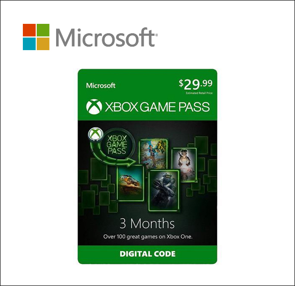 Microsoft Xbox Game Pass Xbox 360, Xbox One Gift Card (3 months) - download - ESD Software Insurance,Software Assurance,Subscription License,Software Licensing